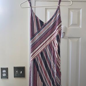 Fitted maxi dress